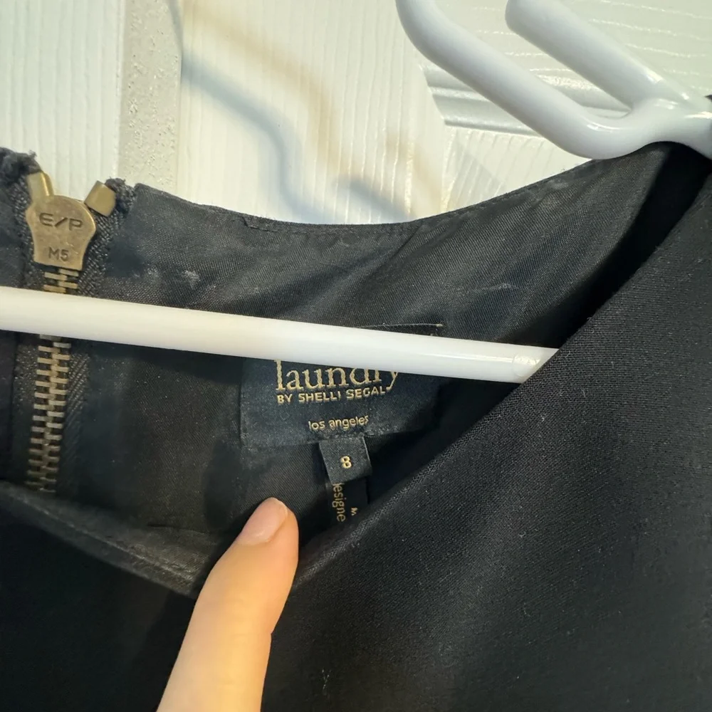 Laundry by Shelli Segal black mini dress - Picture 3 of 6